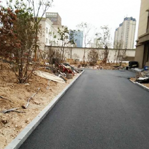 濟寧城投錦園小區路面