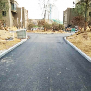 濟寧城投錦園小區路面